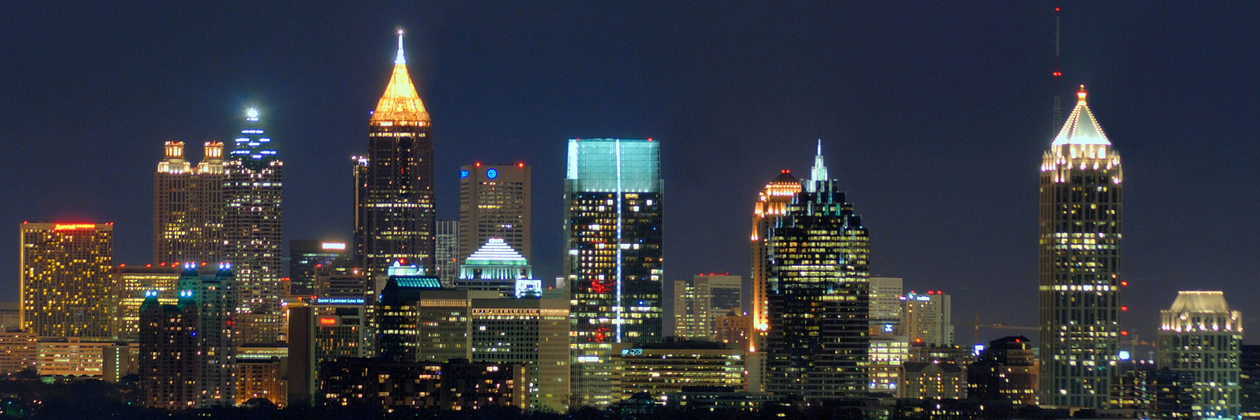 Atlanta skyline viewed from Buckhead
