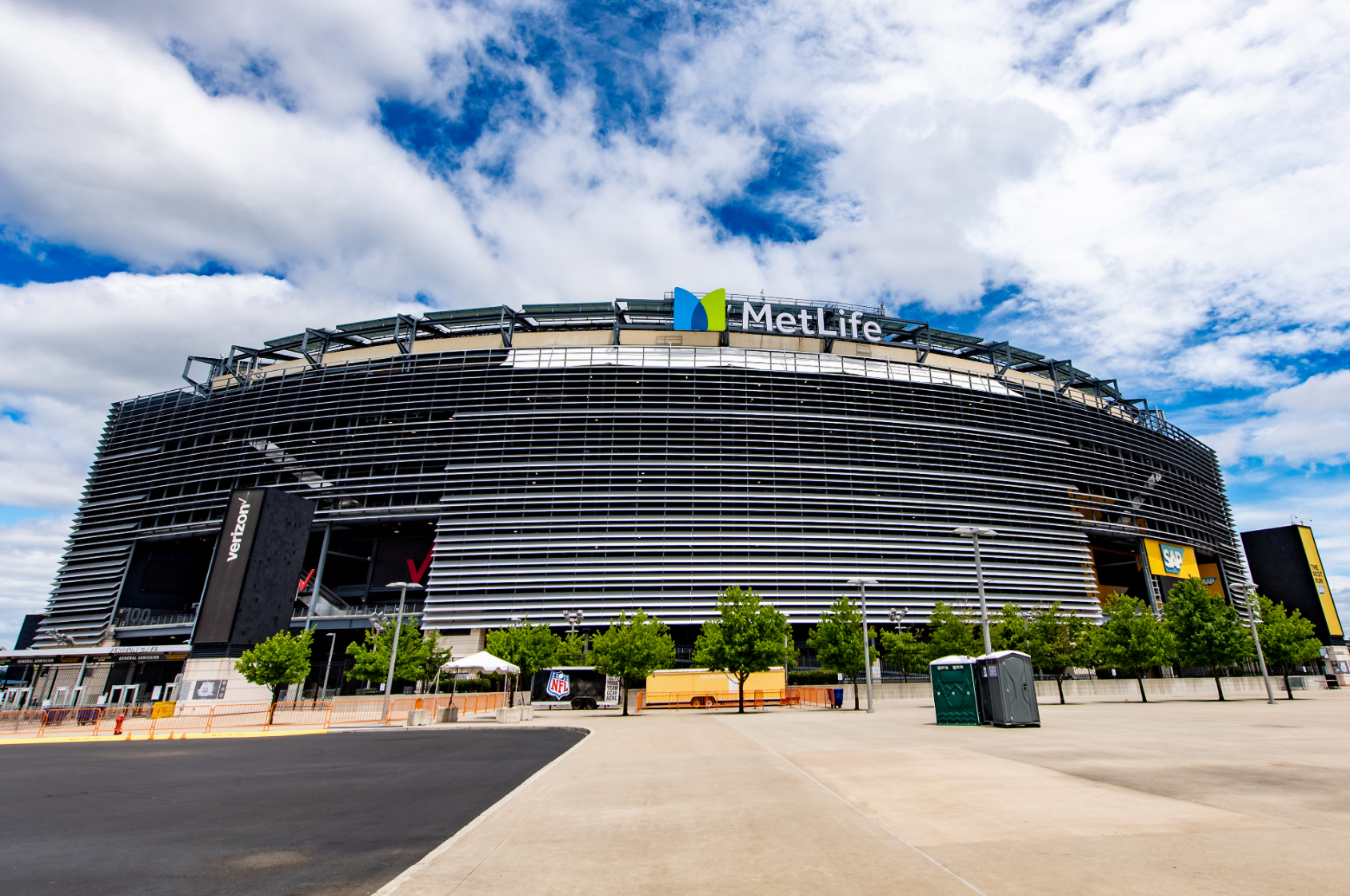 MetLife Stadium in East Rutherford after the World Cup final