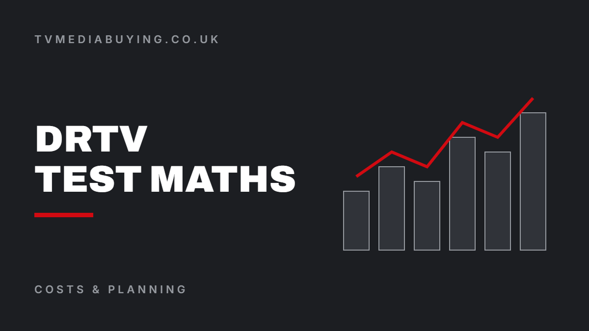 What A DRTV Test Really Costs: Do The Maths Before The Media