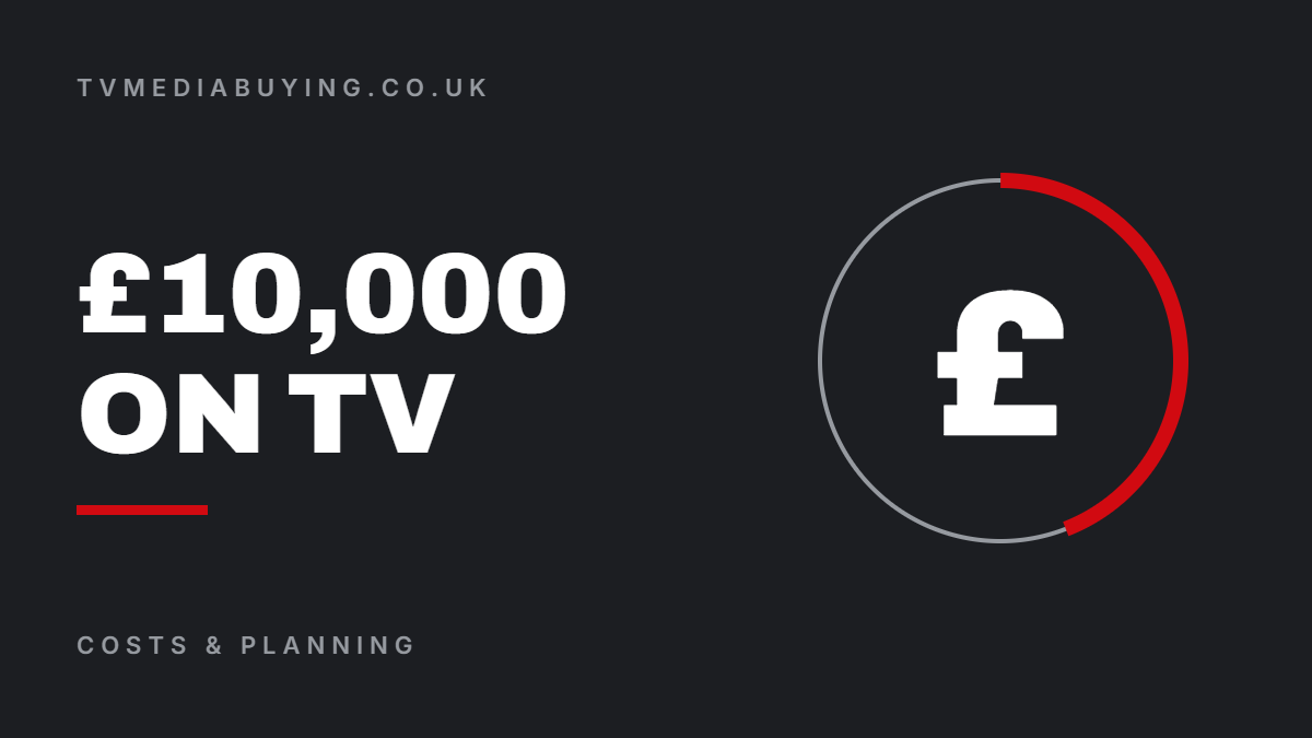 What Does £10,000 Buy On UK TV In 2026?
